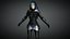 AAA Cyber Punk Personaje Femenino 01