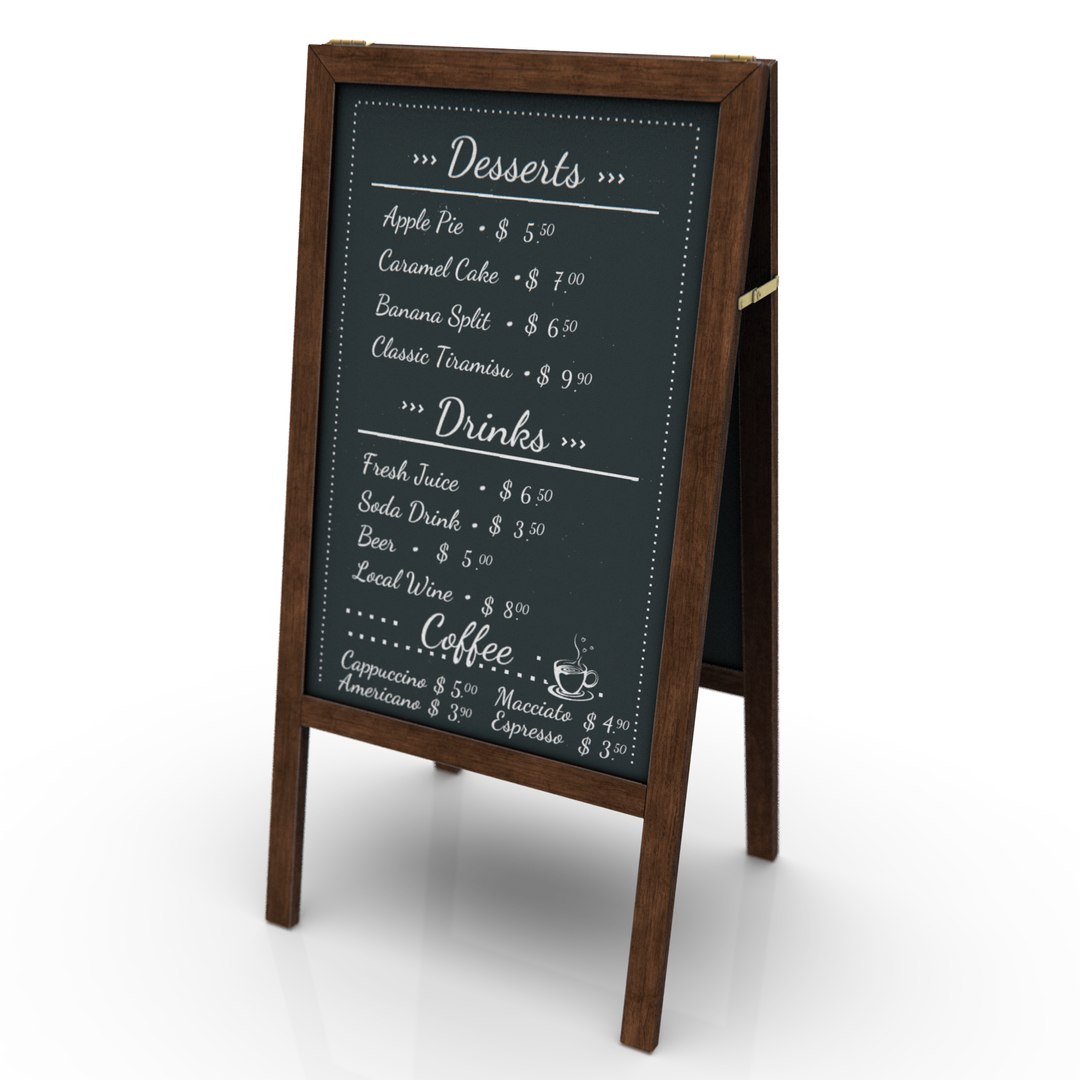 3D Restaurant Blackboard https://p.turbosquid.com/ts-thumb/nU/LITDXV/Cu/restaurantblackboard.780/png/1695150963/1920x1080/fit_q87/f183dbb7b88a5372f2998d1f1af51d728a192e06/restaurantblackboard.780.jpg