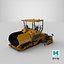 3D Asphalt Paver PBR
