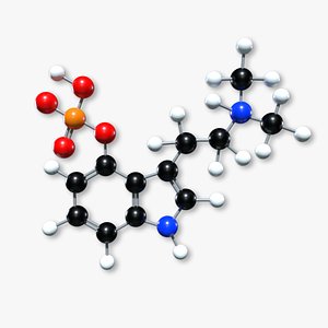Psilocybin Molecule model