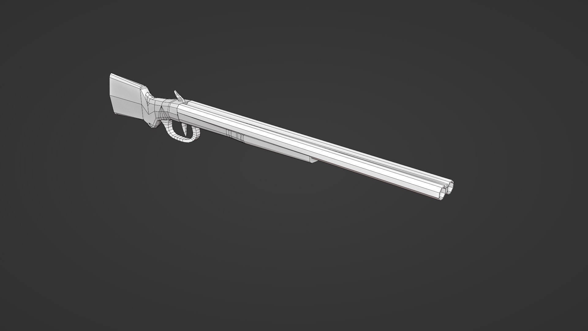 Low Poly Western Guns model https://p.turbosquid.com/ts-thumb/nU/VYxzbe/H8/shotgunwireframe/jpg/1691967379/1920x1080/fit_q87/051509b89352e301110438c174b34b7f59884e04/shotgunwireframe.jpg