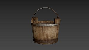 wooden bucket01