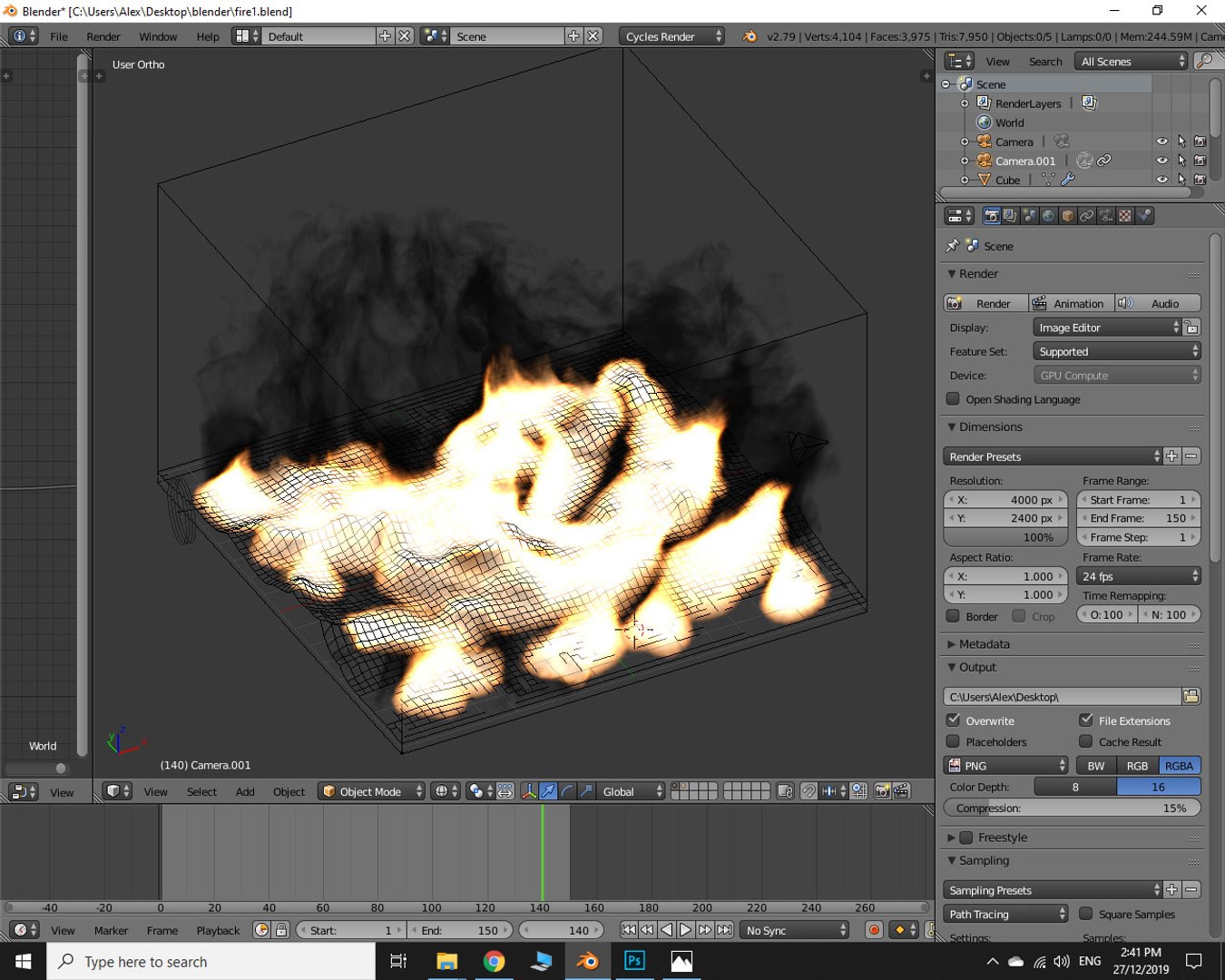 Smoke Fireplace Flame 3D Model - TurboSquid 1489394