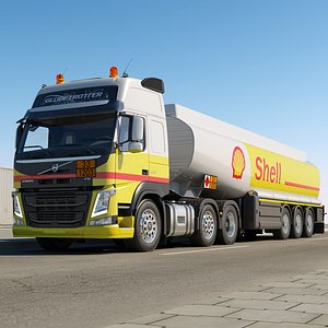 Volvo FM 6X2 Fuel Tank