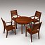 Dining table set