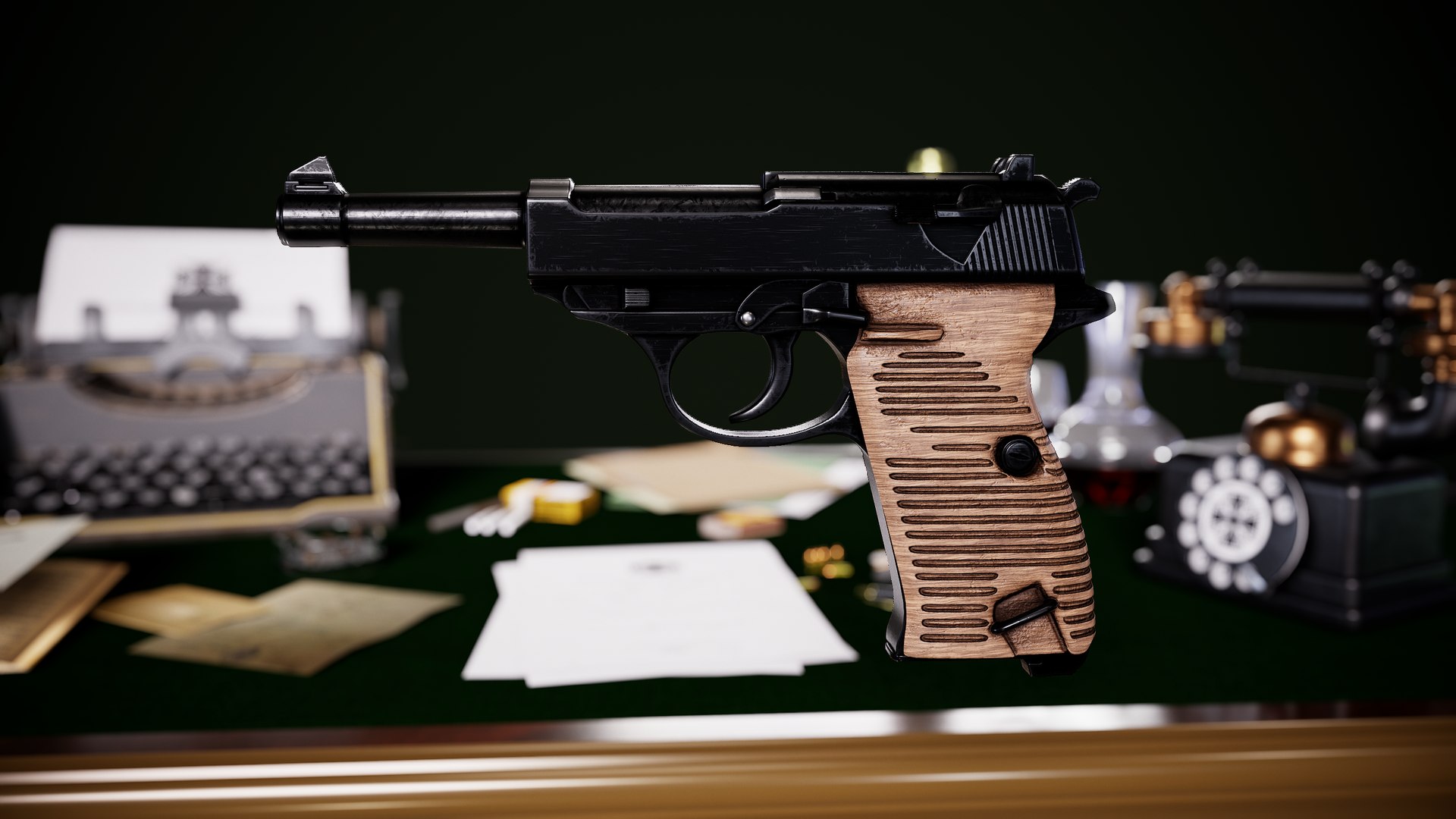 Walther P38 Pistol 3D https://p.turbosquid.com/ts-thumb/nU/alhc9w/0W/06/png/1626624129/1920x1080/fit_q87/ff5490682b50400d9aa445c447d6b5e5568a5136/06.jpg