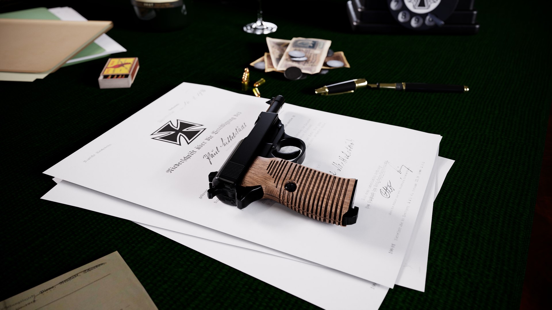 Walther P38 Pistol 3D https://p.turbosquid.com/ts-thumb/nU/alhc9w/HF/05/png/1626624125/1920x1080/fit_q87/84056843962e1aca47400be16b2bb91bde9c5130/05.jpg