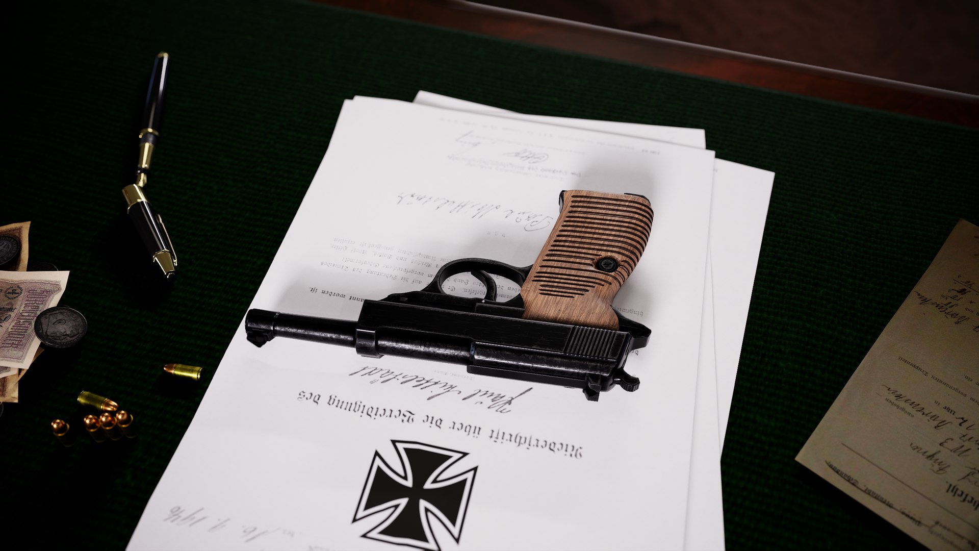 Walther P38 Pistol 3D https://p.turbosquid.com/ts-thumb/nU/alhc9w/PE/04/png/1626624148/1920x1080/fit_q87/3228a6b7a51e1f7405cf95c996c845c1ec72224c/04.jpg