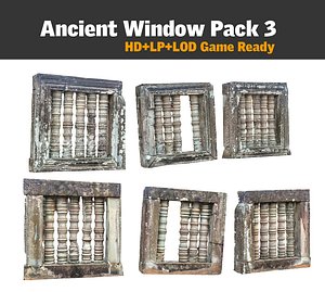 Ancient Window  Pack 3