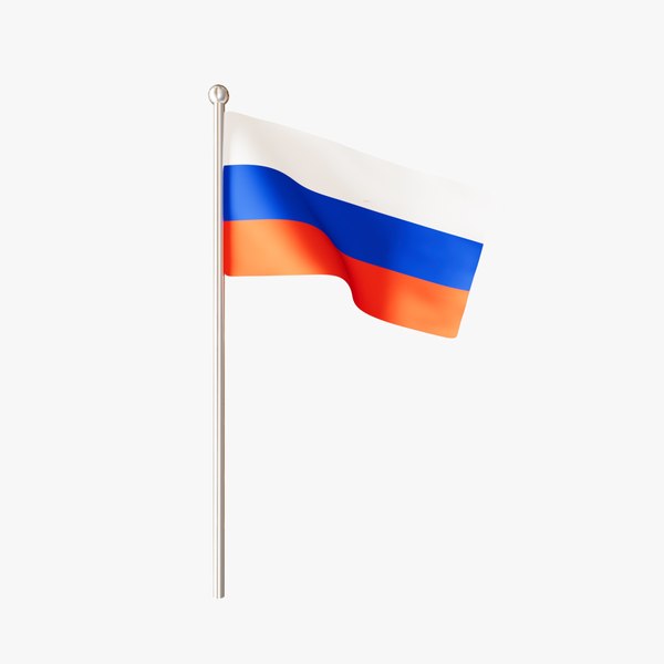 Bandeira da Rússia animada Modelo 3D - TurboSquid 1614458