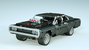 LEGO Sport car 3D model