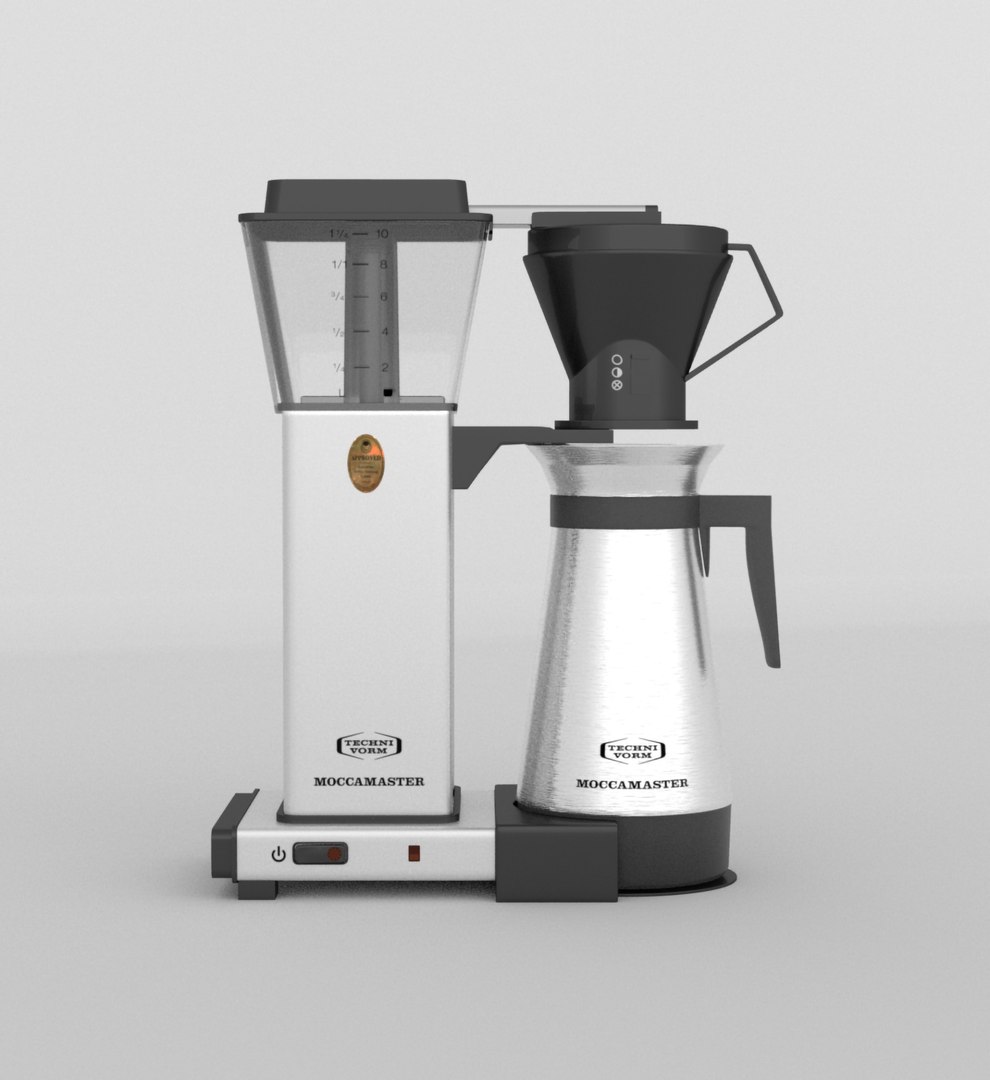 3D technivorm coffee maker model TurboSquid 1664760