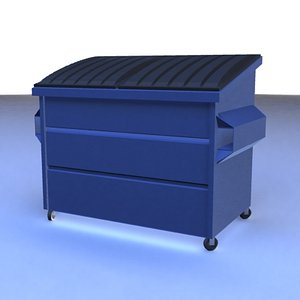 3D Dumpster Model