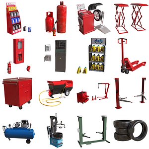 3D Car Service Equipment