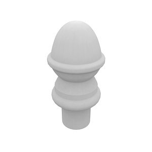Staircase Newel Cap - Acorn