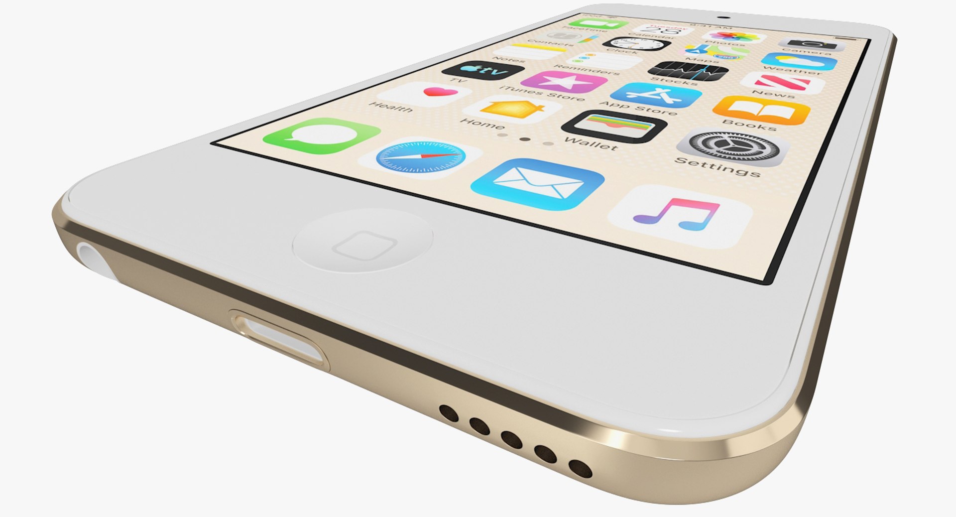 3D Realistic Apple Ipod Touch - TurboSquid 1415357