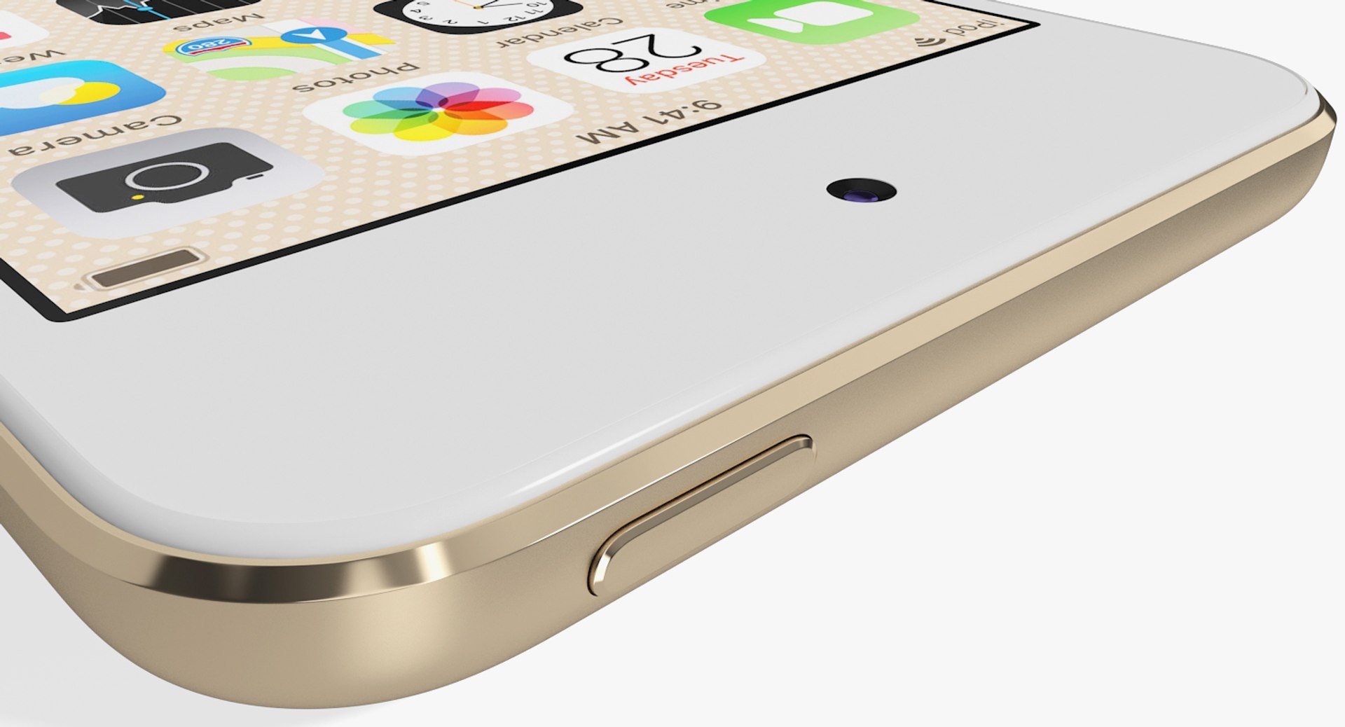 3D Realistic Apple Ipod Touch - TurboSquid 1415357