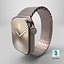 Apple Smartwatch 10 Slate Titanium Display On