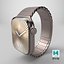 Apple Smartwatch 10 Slate Titanium Display On