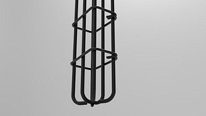 Building Concrete Pole Frame 100x150 mm