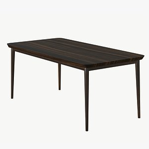 3D Dining Table Wooden