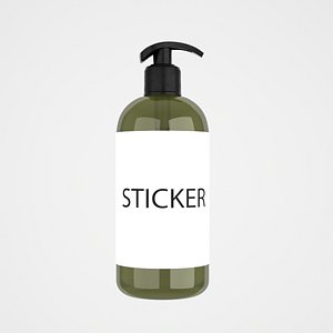 Liquid Soap Bottle 3D