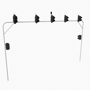 3D model Traffic Light Arc