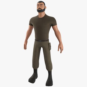 Cartoon Soldier - PBR Character