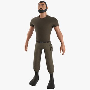 Cartoon Soldier - PBR Character