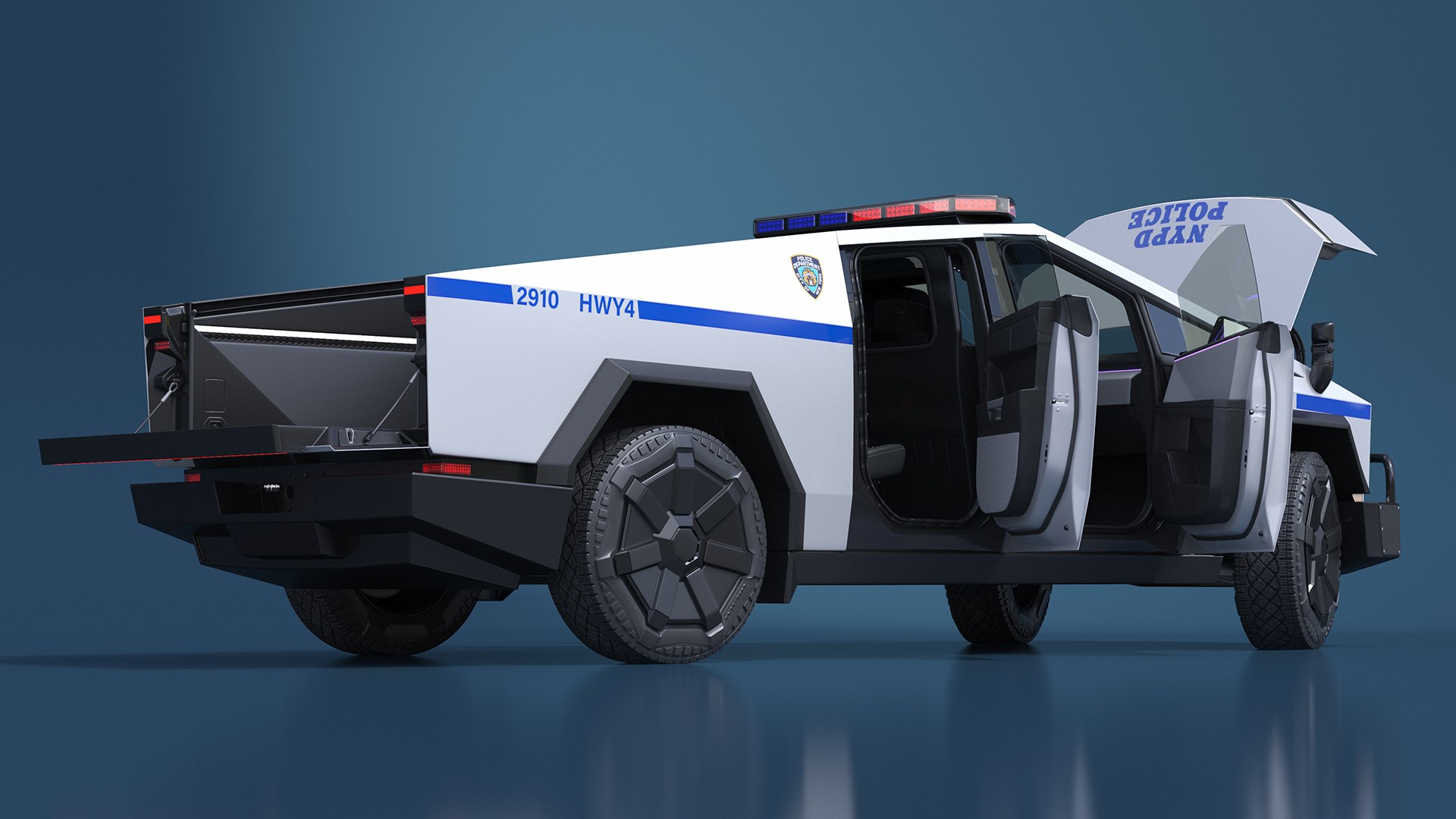 3D model Tesla Cybertruck NYPD Rigged for Cinema 4D https://p.turbosquid.com/ts-thumb/nV/CGmq1d/kp/teslacybertrucknypdriggedforcinema4dmb3dmodel011/jpg/1727231396/1920x1080/fit_q87/56df08e40ba67745ec73d80d06ee90fd5af8f390/teslacybertrucknypdriggedforcinema4dmb3dmodel011.jpg
