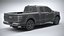 3D model Ford F150 XLT Super cab 2022