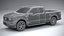 3D model Ford F150 XLT Super cab 2022