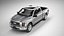 3D model Ford F150 XLT Super cab 2022