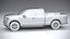 3D model Ford F150 XLT Super cab 2022