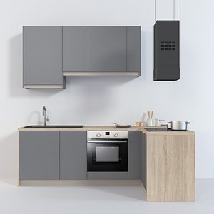 L3DV01ICS05 - kitchen set