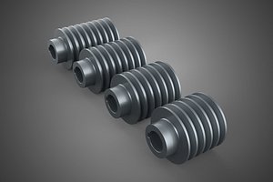COLLECTION STANDARD PULLEY SHEAVE WHEEL DRIVE MULTI GROOVE TRACK