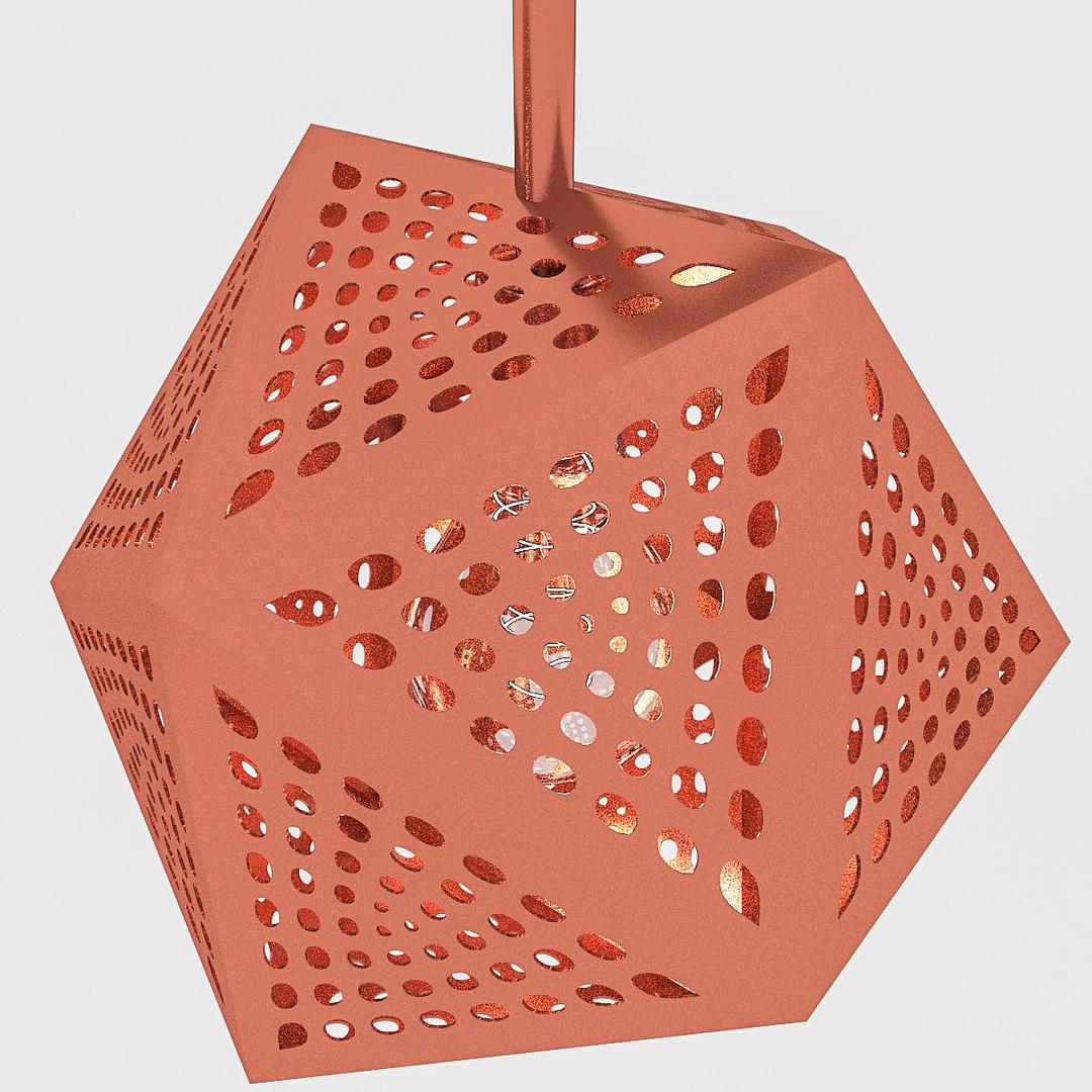 3D Model Bronze Loft Lamp Set - TurboSquid 1446257