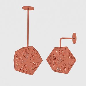 Bronze Loft Lamp Set