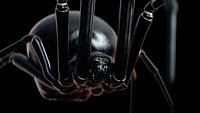 Rigged Black Widow Spider
