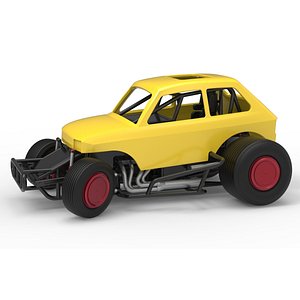 3D Super rod Version 2 while turning Scale 1 to 25 model