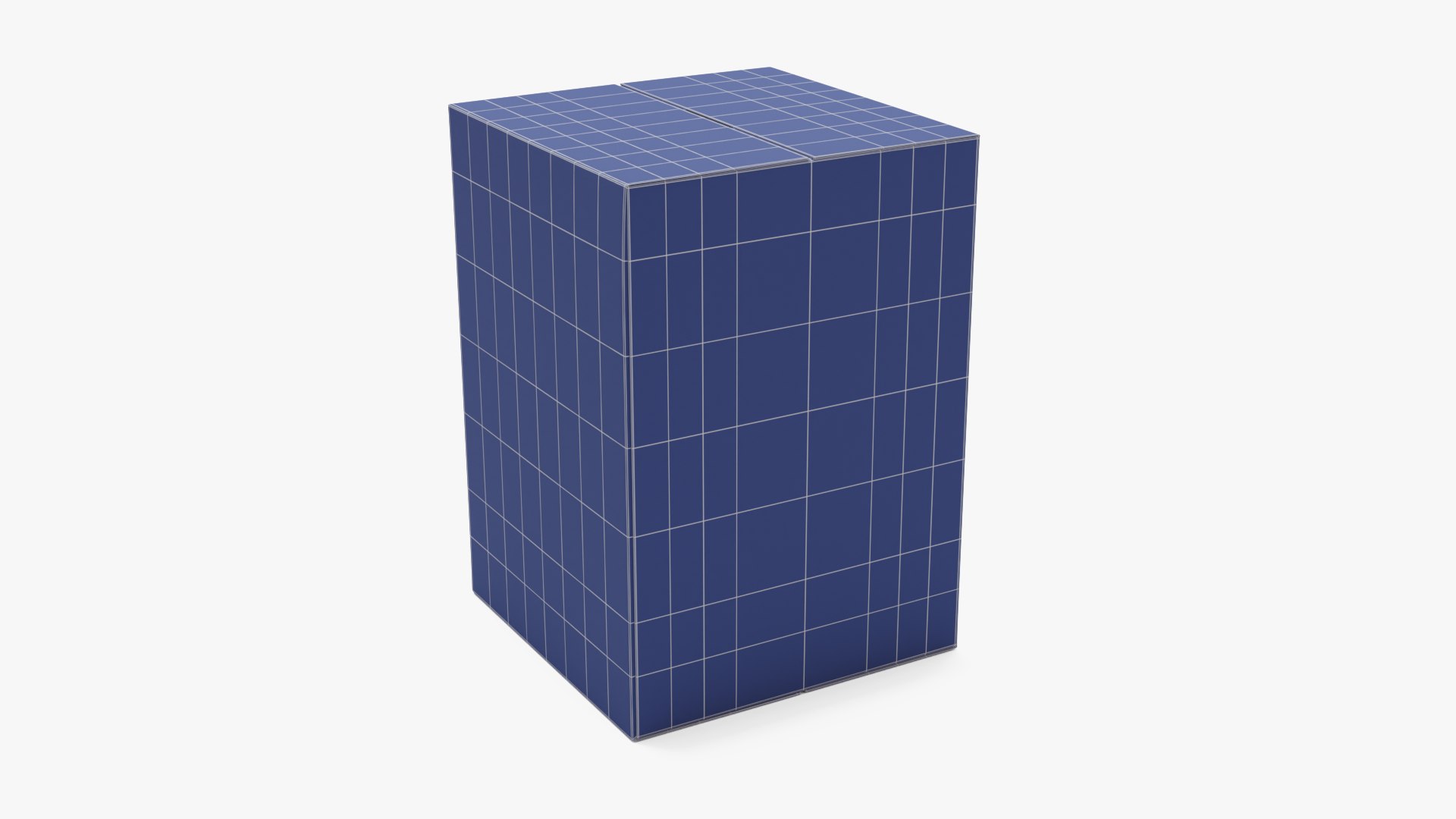 3D Large Packaging Box https://p.turbosquid.com/ts-thumb/nV/T86XB5/7w/wireframe_06/png/1721817696/1920x1080/fit_q87/5042450b6bfe266e5d9eead92f6715a8b2edc3b1/wireframe_06.jpg