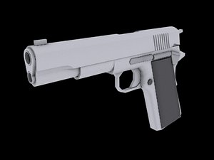 3d colt 45 pistol
