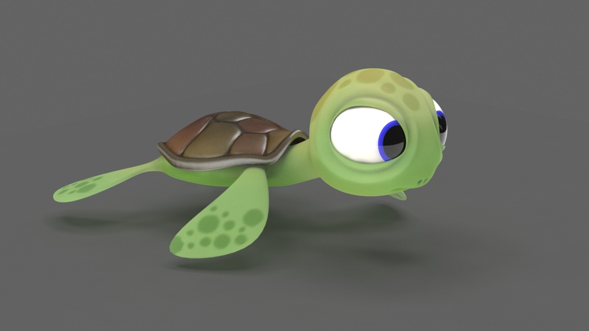 Turtle 3d Model