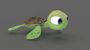 turtle 3d model
