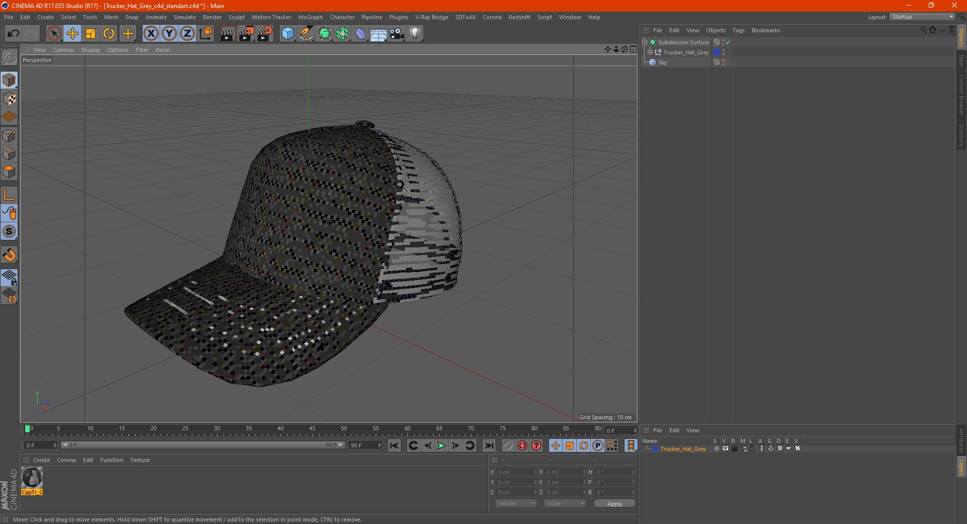 Trucker Hat Grey 3D https://p.turbosquid.com/ts-thumb/nV/bK9dwt/oL/truckerhatgreyvray3dmodel022/jpg/1627856429/1920x1080/fit_q87/6578dde42a636b3137c01a0e88402dd9491d10f8/truckerhatgreyvray3dmodel022.jpg
