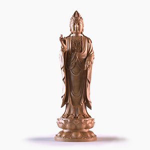 Buddhist Statues 062 3D
