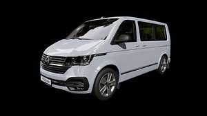 3D Volkswagen Caravelle Comfortline L2