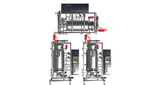 3d model of lab bioreactor laboratories