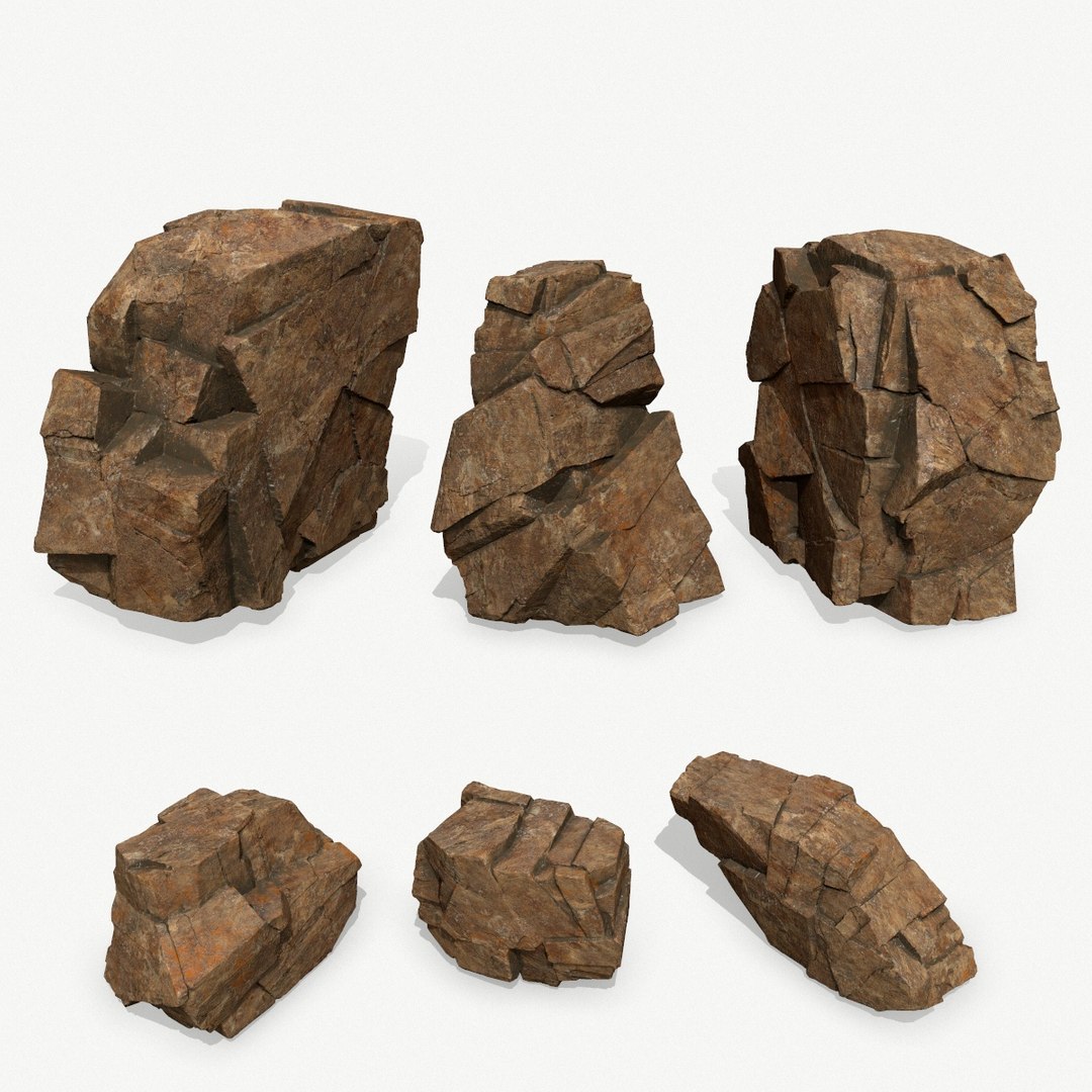 Desert Rocks 3D Model - TurboSquid 1828395