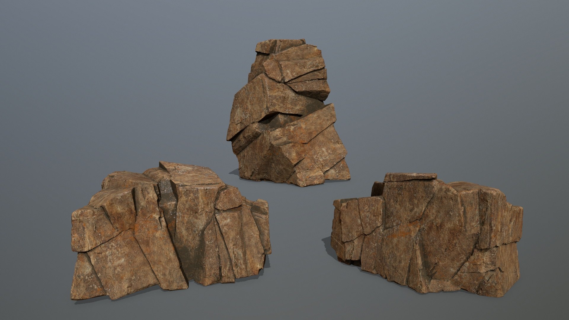 Desert Rocks 3D Model - TurboSquid 1828395